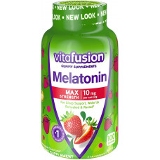Kẹo dẻo ngủ ngon VitaFusion Melatonin Max Strength 10mg 100 viên